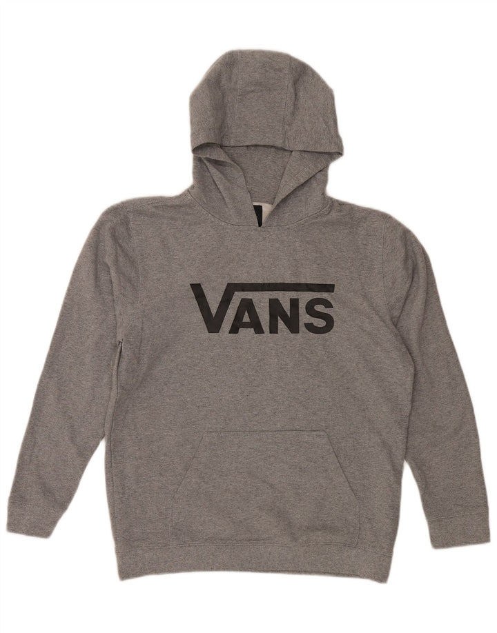 Женский джемпер с капюшоном VANS UK 18 XL, серый хлопок