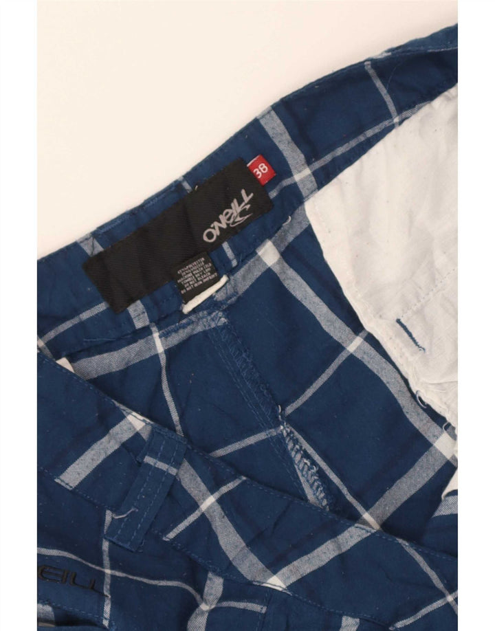 Мужские шорты чинос O'Neill W38 XL синие в клетку из полиэстера
