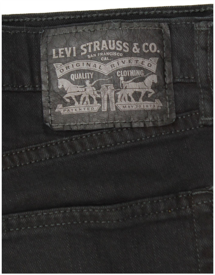 Мужские прямые джинсы Levi's W34 L32, черный хлопок