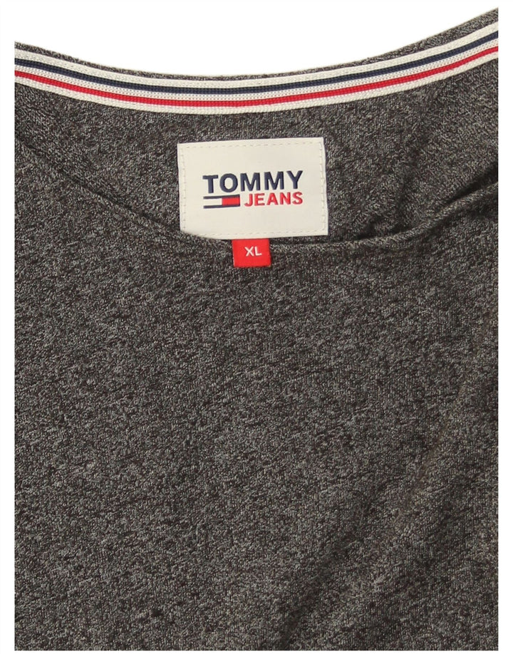 Мужская футболка Tommy Hilfiger Top XL Серая в крапинку
