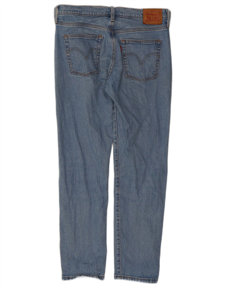 Женские прямые джинсы Levi's 501 W26 L28 синие, хлопок