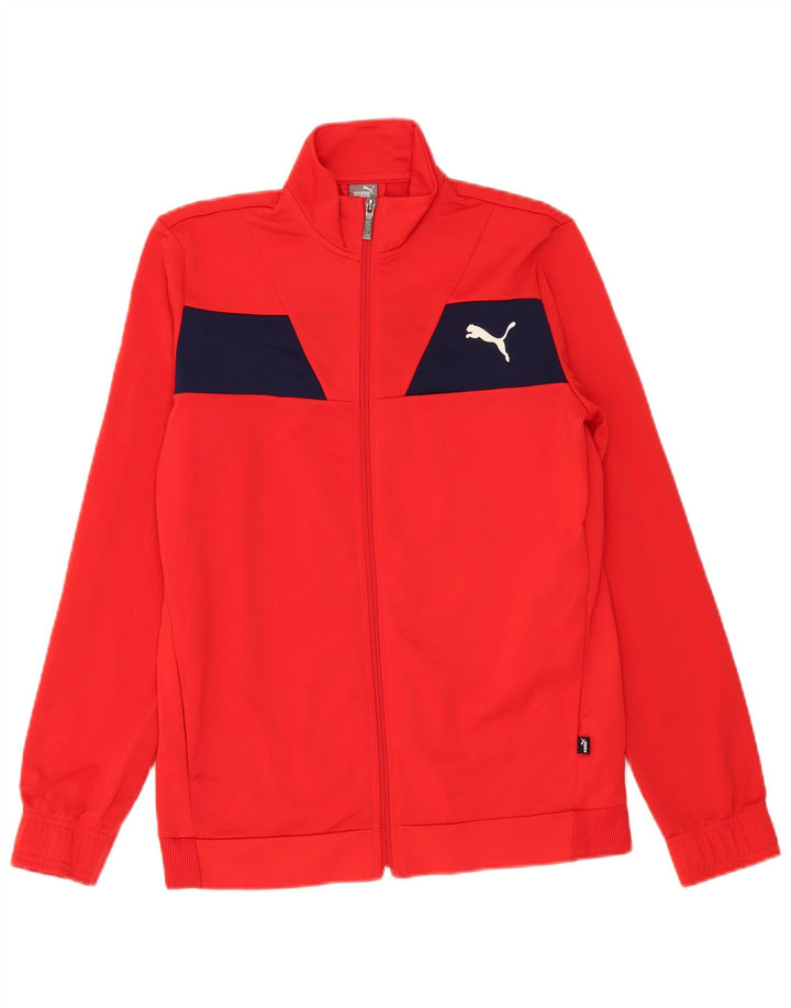 Спортивный костюм Puma для мальчиков 15-16 лет Красный с цветными блоками