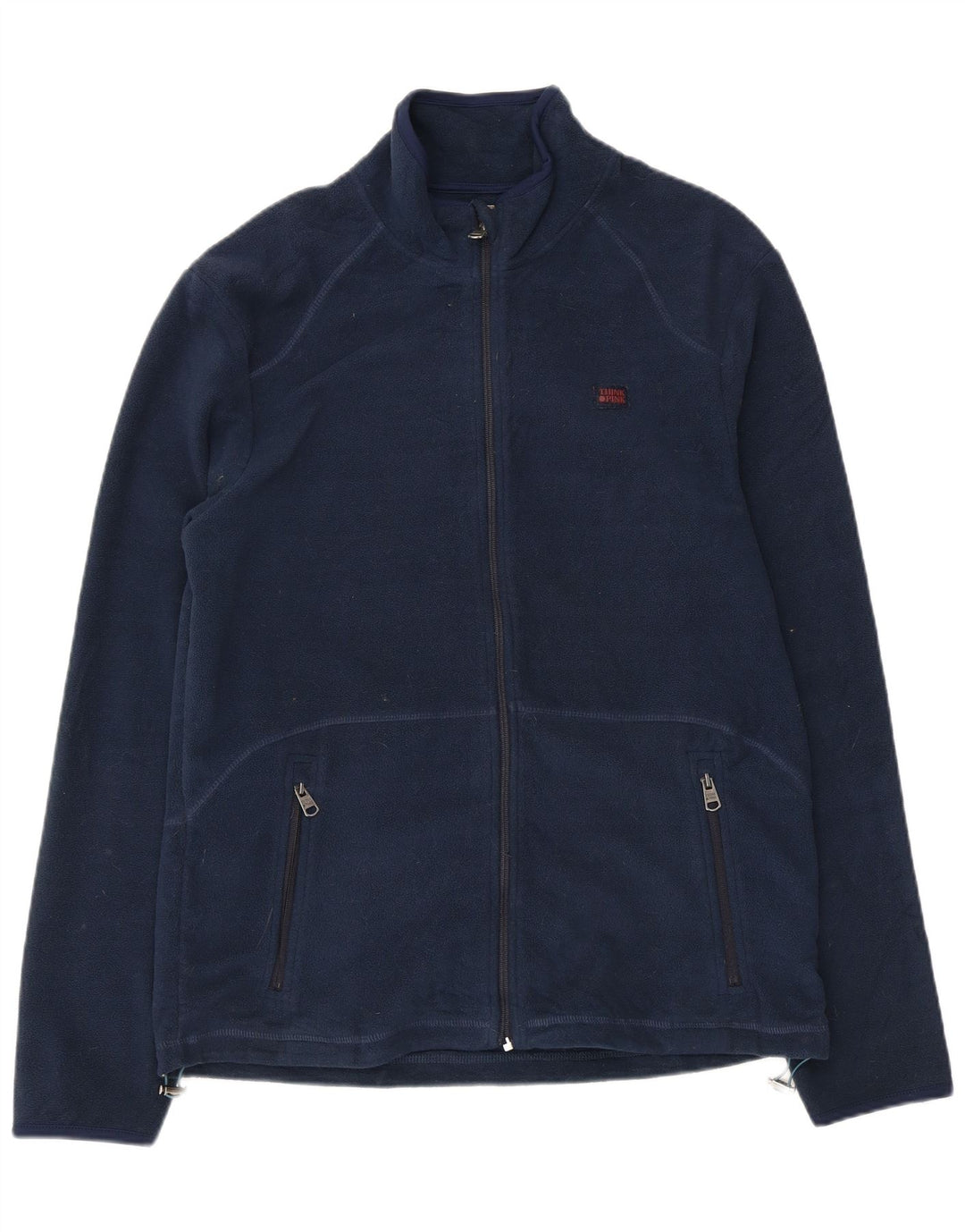 Женская флисовая куртка Think Pink UK 18 XL, темно-синий полиэстер