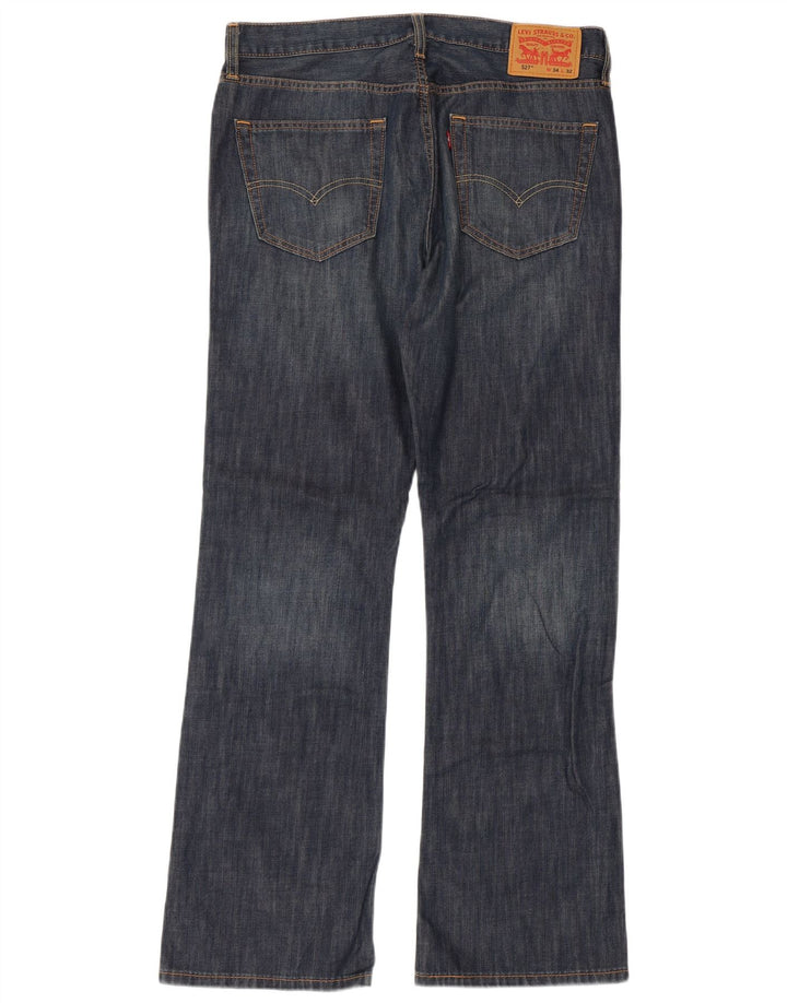Мужские джинсы LEVI'S 527 Bootcut W34 L32 Синие, хлопок
