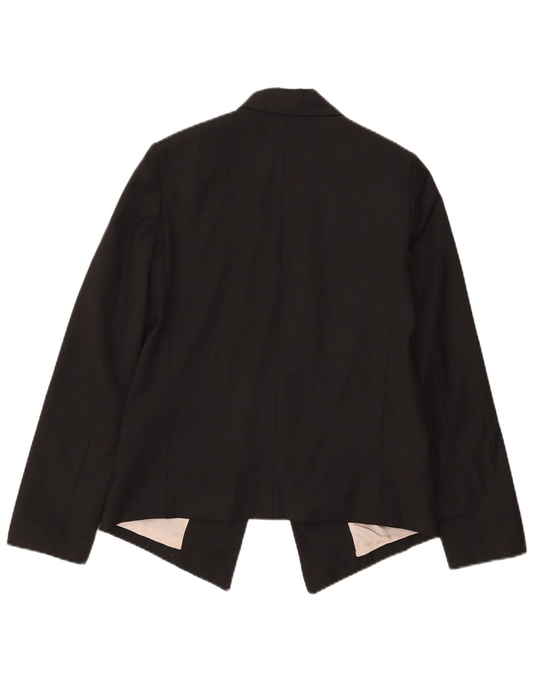 Женский открытый пиджак Topshop UK 8, маленький черный полиэстер
