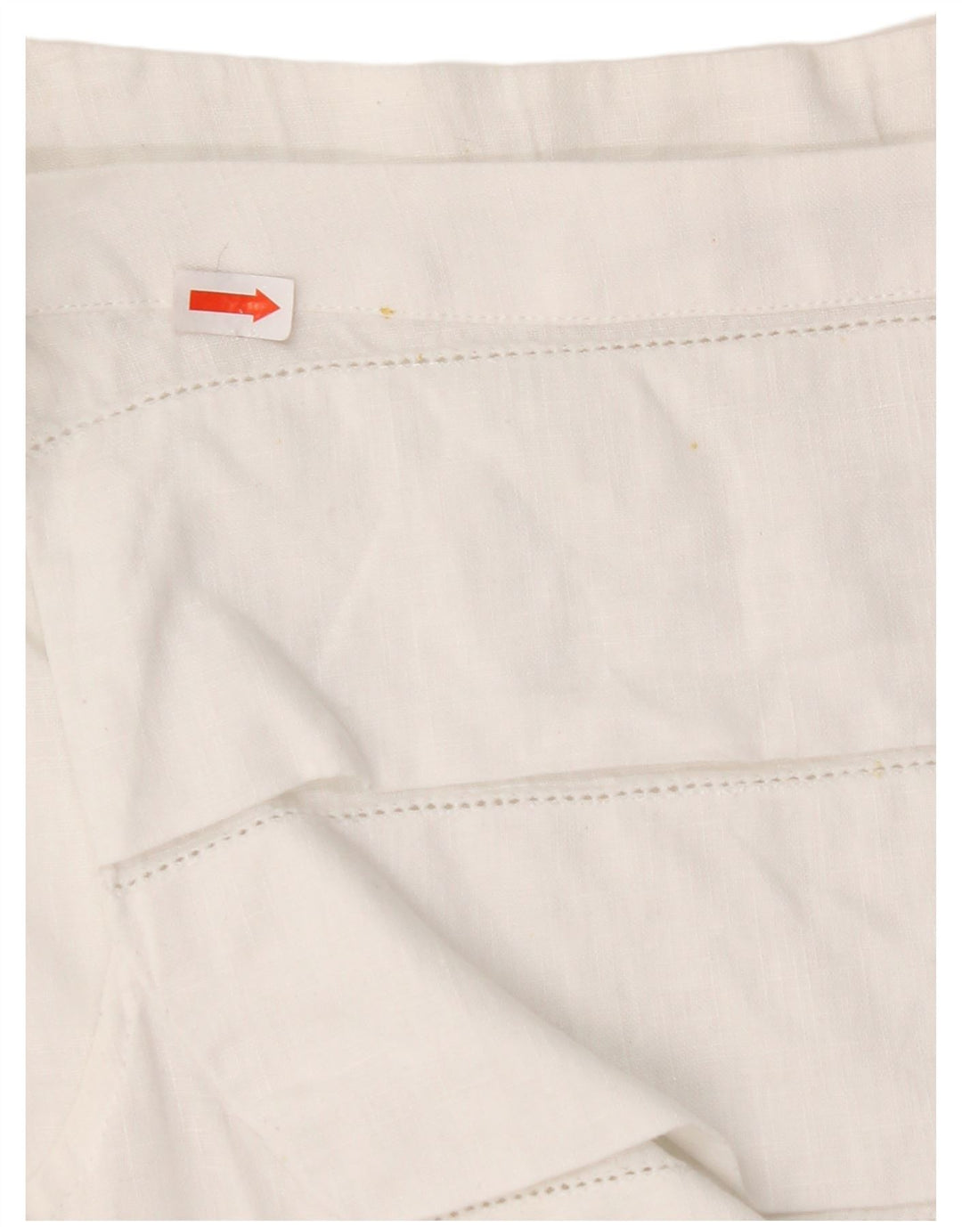 NARACAMICIE Женская блузка без рукавов, топ UK 8, маленький белый