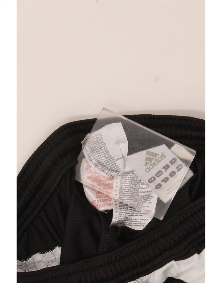 Спортивные шорты ADIDAS для мальчиков 12–13 лет, черные, полиэстер с цветными блоками