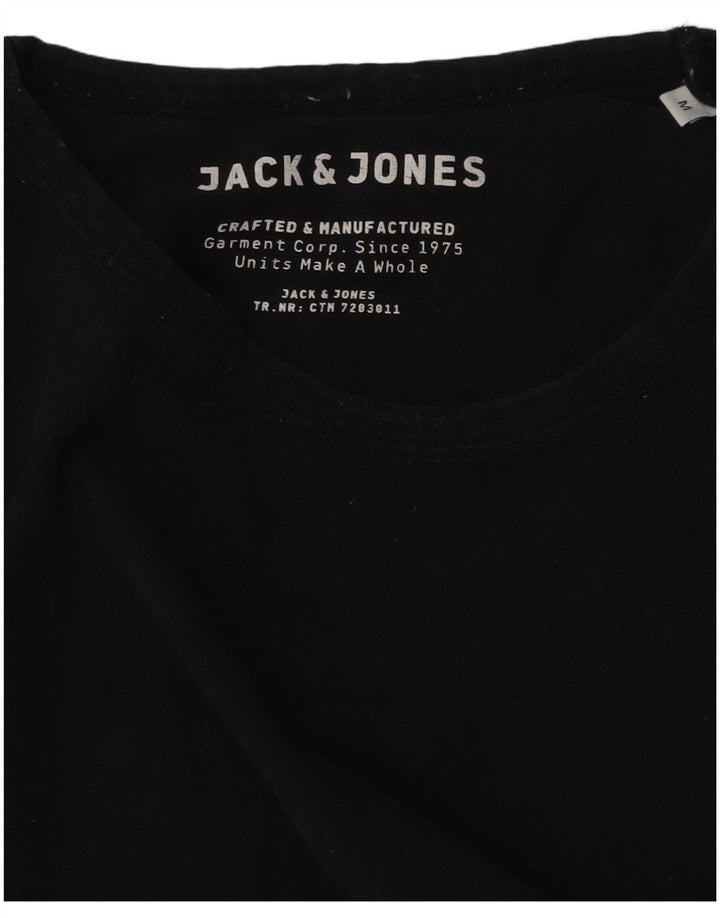 Мужская футболка Jack & Jones, средний черный