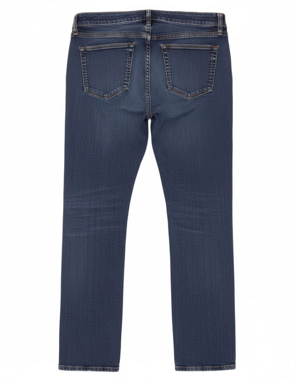 Женские прямые джинсы Ralph Lauren Curvy, США 8, средние W30 L29, синие, хлопок