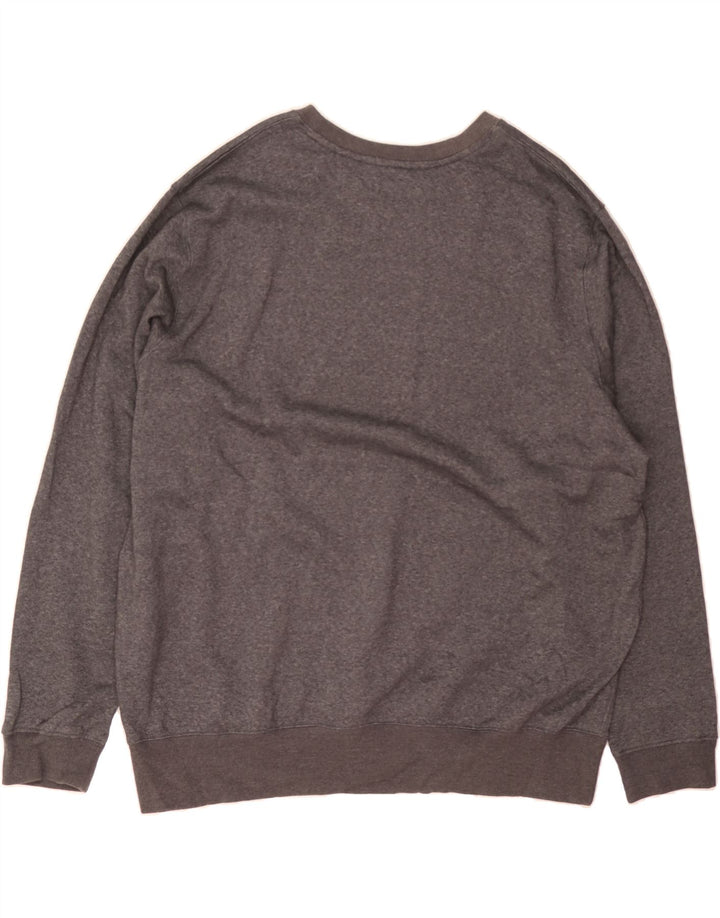 EDDIE BAUER Mens Sweatshirt Jumper 2XL Grey Cotton Vintage Eddie Bauer and Second-Hand Eddie Bauer from Messina Hembry 