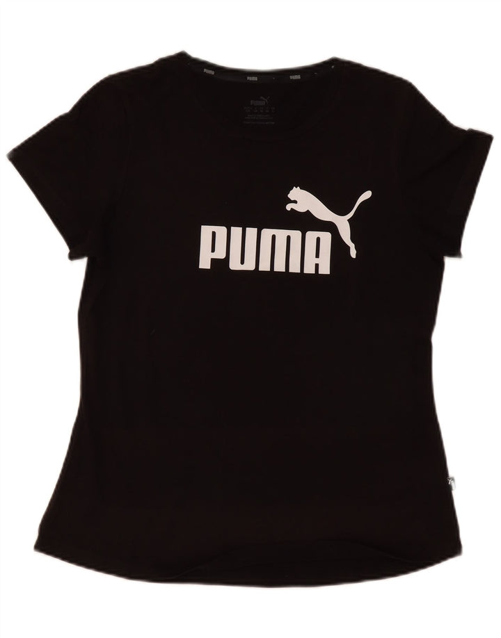Женская футболка с рисунком Puma Top UK 14, средний черный