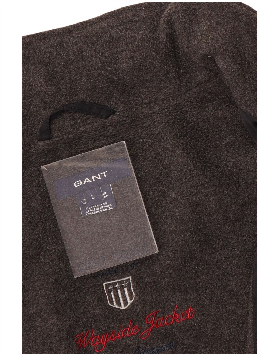 Мужской бомбер Gant UK 40, большой черный нейлон