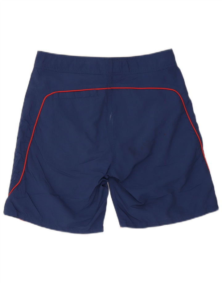 Мужские шорты для плавания Woolrich с рисунком, средние темно-синие, нейлоновые