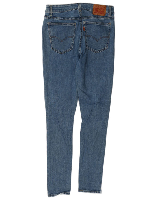 Женские джинсы скинни Levi's 721 с высокой посадкой W28 L30, синие, хлопок