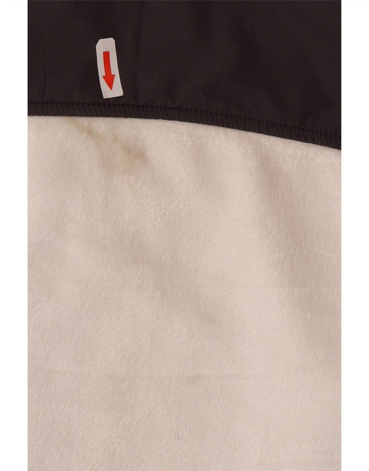 Женская флисовая куртка Fila UK 16, большой белый полиэстер с цветными блоками