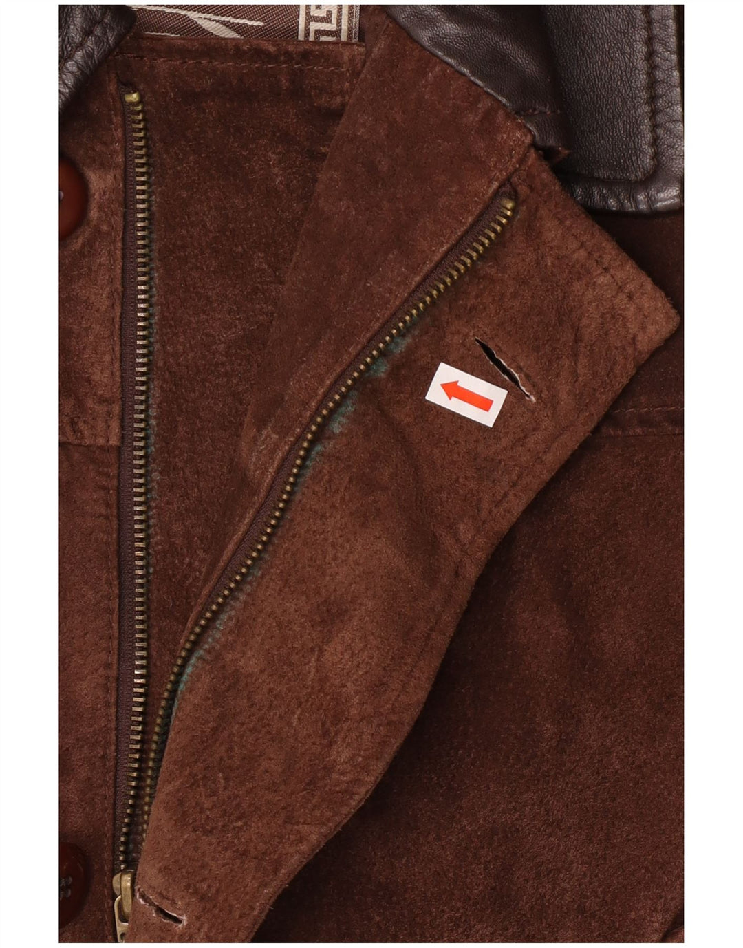 Мужская замшевая ветровка Compagnia IT 50, большая коричневая кожа
