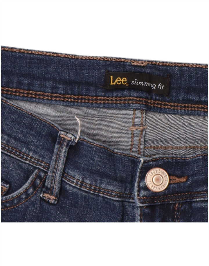 Женские узкие джинсы LEE W28 L26 синие