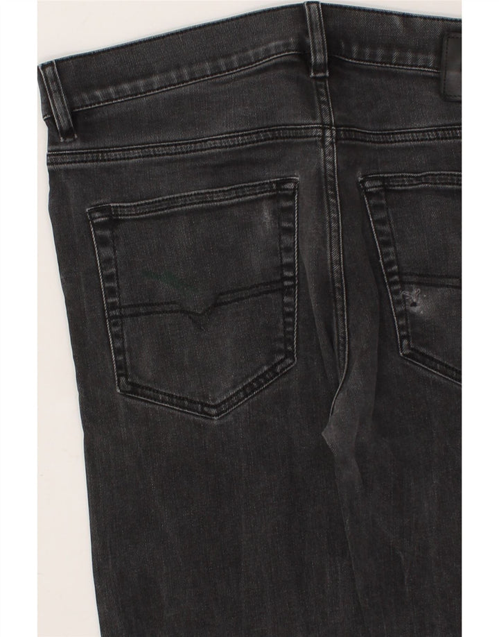 Мужские узкие джинсы DIESEL W32 L32, черный хлопок