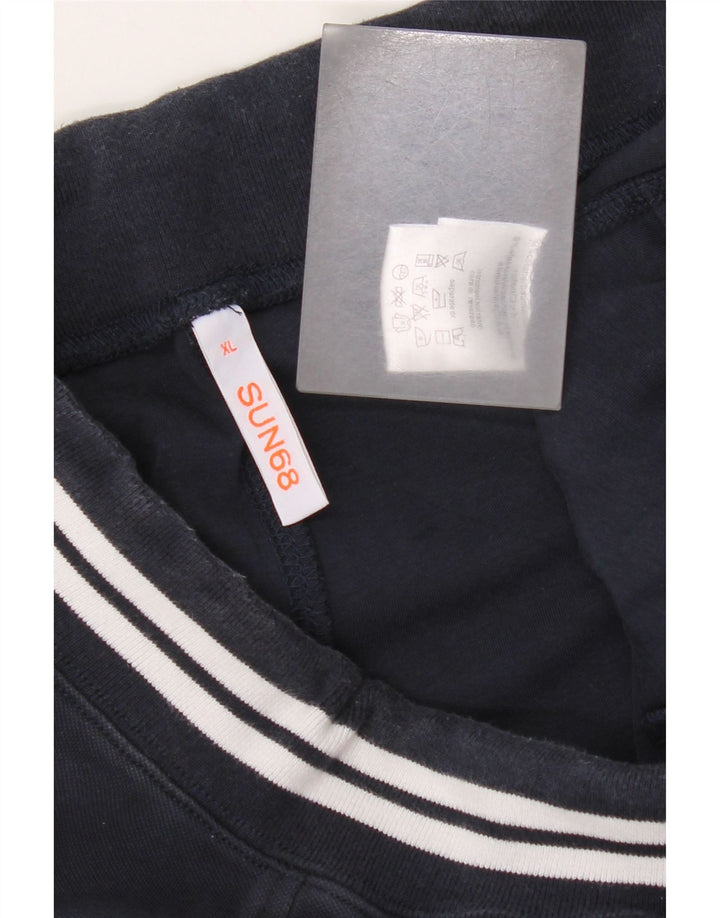 Мужские спортивные брюки Sun68 XL, темно-синие, хлопок