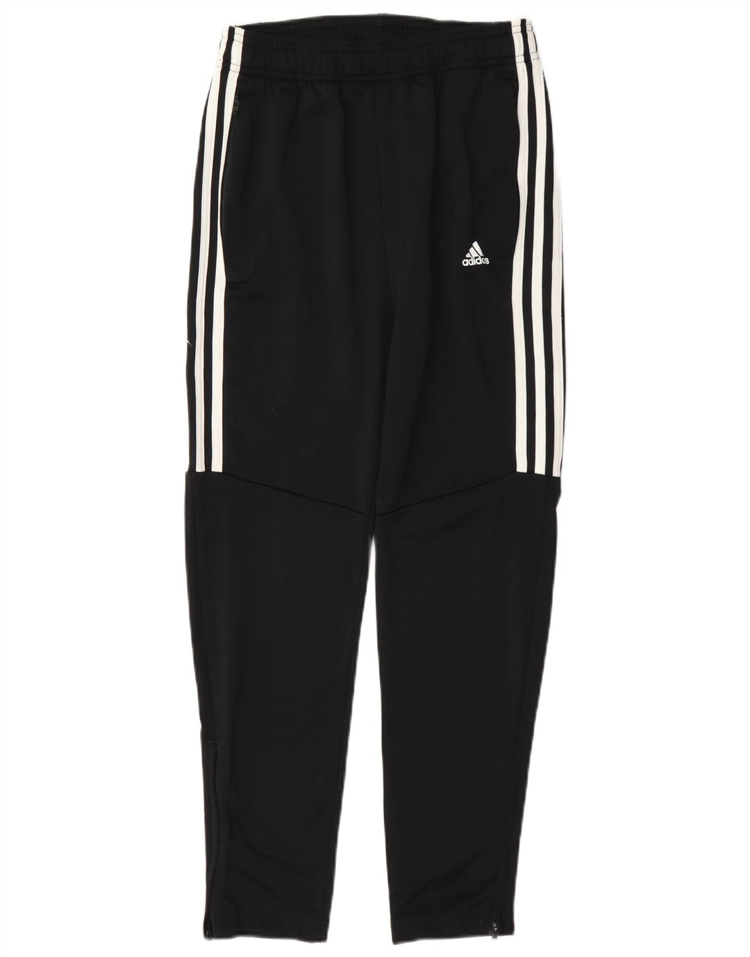 Спортивные брюки Adidas Climalite для мальчиков 11-12 лет, черный полиэстер
