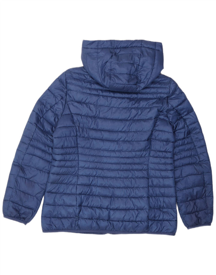 Женская утепленная куртка с капюшоном Esprit UK 18 XL, синяя, полиэстер