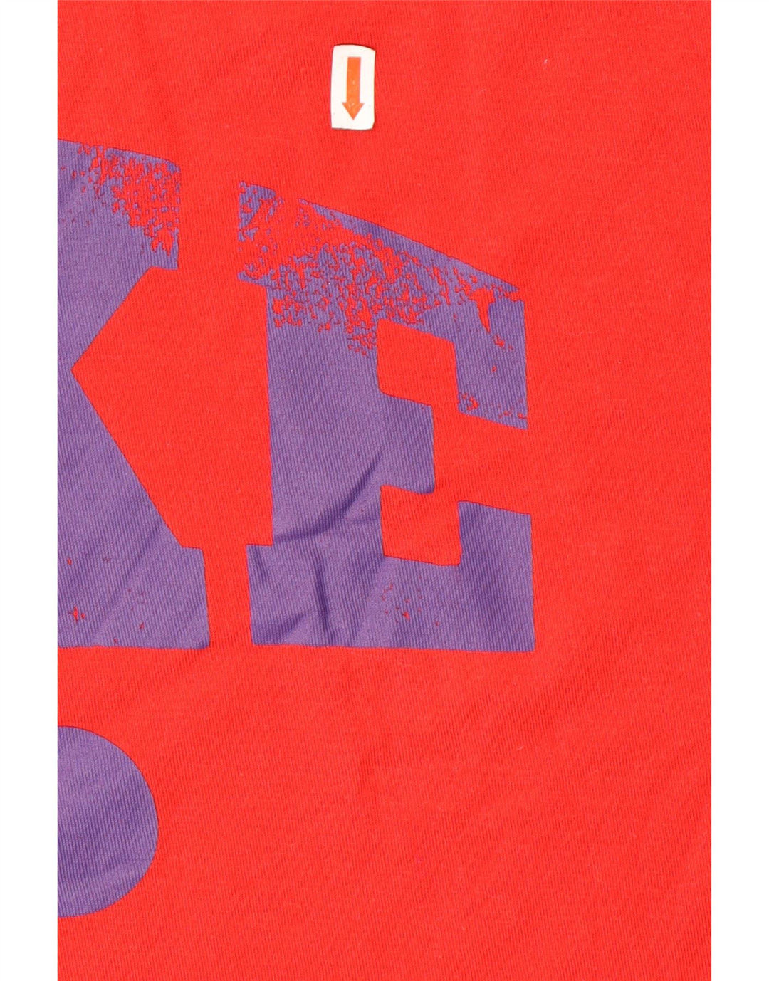 Мужская футболка с рисунком NIKE XL, красная