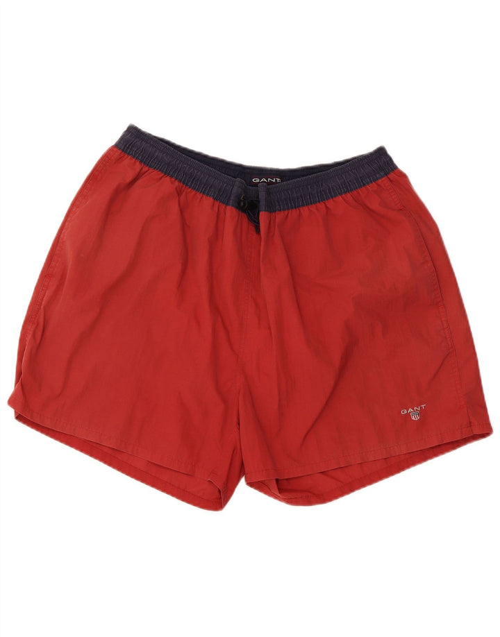 Мужские шорты для плавания Gant XL, красные, нейлоновые с цветными блоками