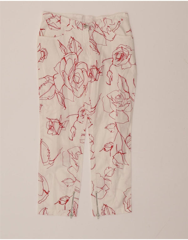 MARIELLA BURANI Повседневные брюки для девочек 11-12 лет, 2XL W26 L22, белые