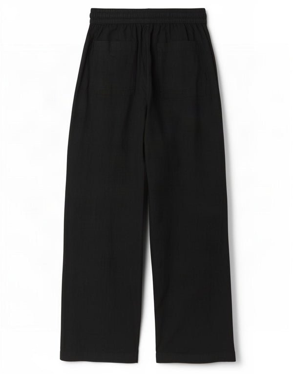 Женские брюки с высокой талией Marks & Spencer UK 8, маленькие W27 L29, черные