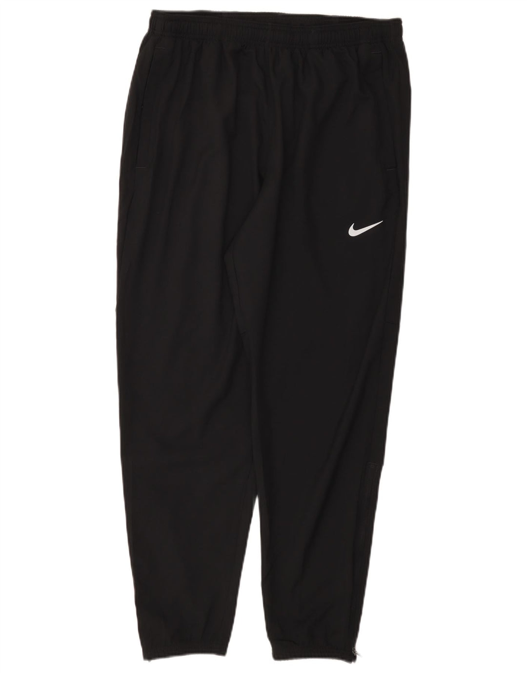 Женские спортивные брюки Nike Dri Fit UK 16, большие черные полиэстеровые брюки