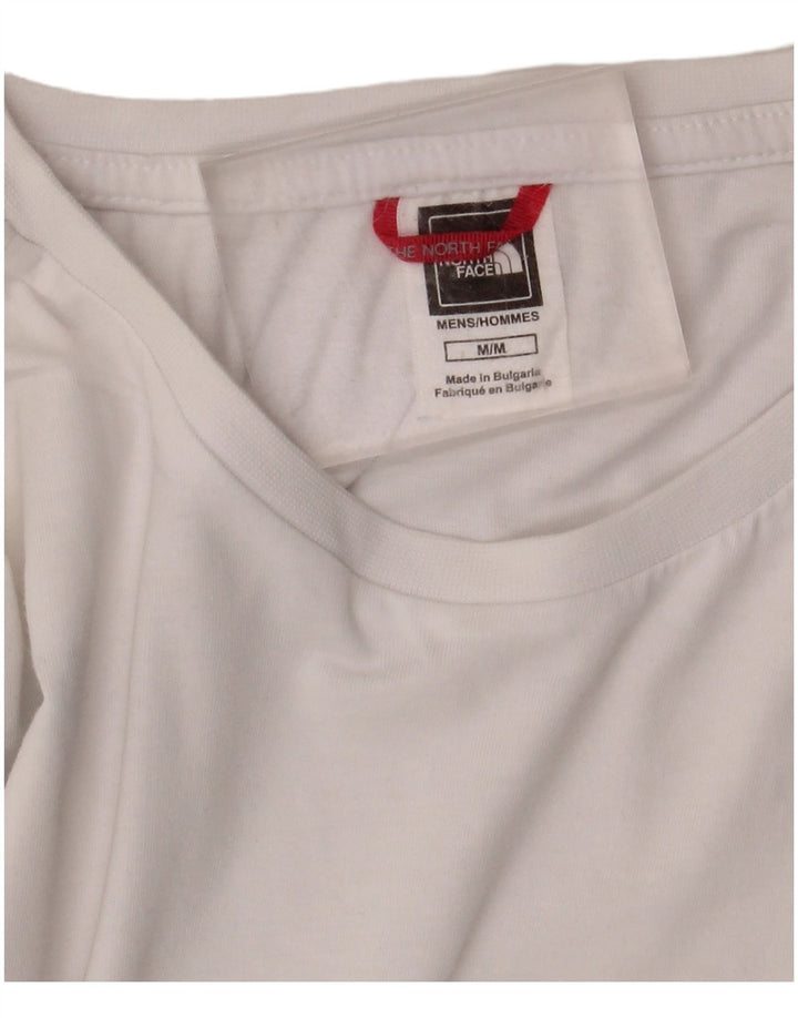 Мужская футболка The North Face, средний белый цвет