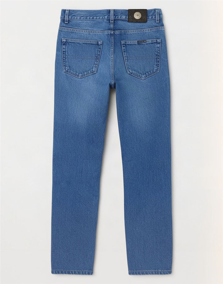 Мужские зауженные джинсы Trussardi W33 L32 синие, хлопок