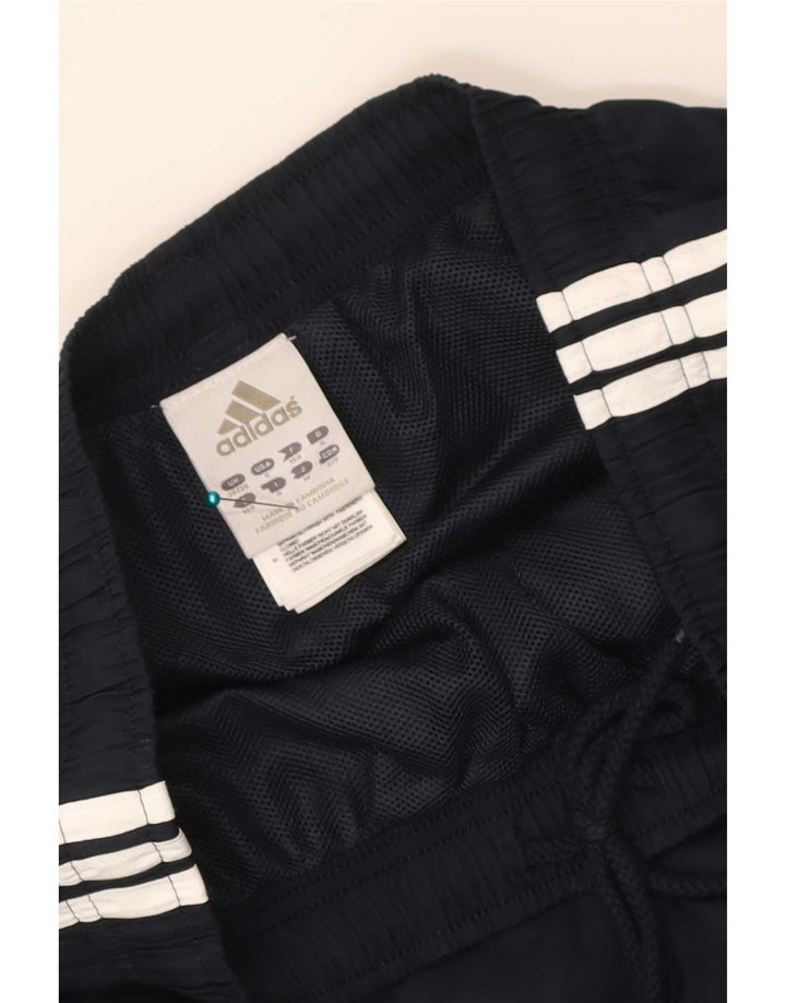 Мужские спортивные брюки Adidas UK 36/38, маленькие, темно-синие, полиэстер