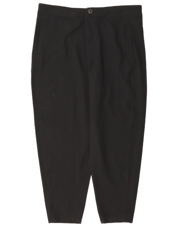 Женские зауженные брюки чинос Zara 2XL W34 L27 черные