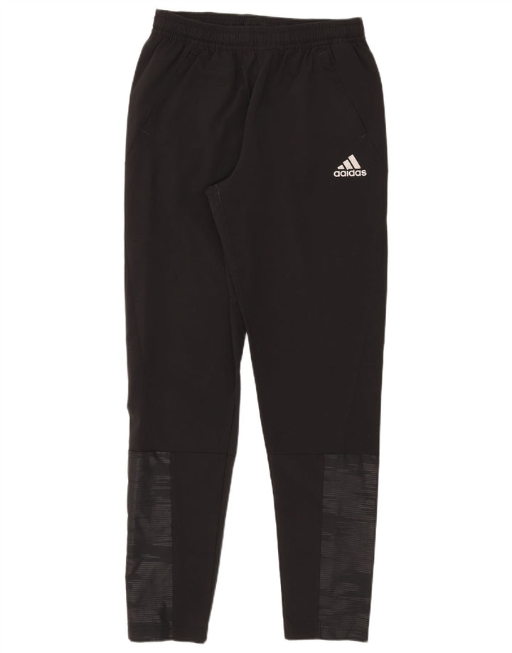 Спортивные брюки Adidas для мальчиков 15-16 лет, черный полиэстер