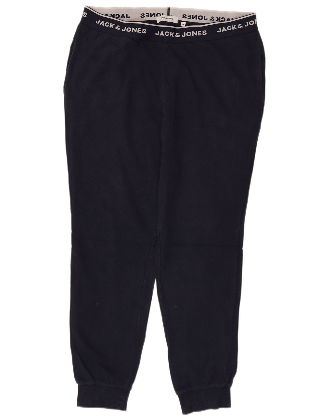 JACK & JONES Мужские спортивные брюки с рисунком, джоггеры, средние, темно-синие
