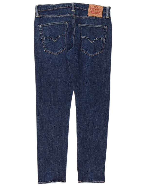 Мужские зауженные зауженные джинсы Levi's 512 W32 L30 синие, хлопок