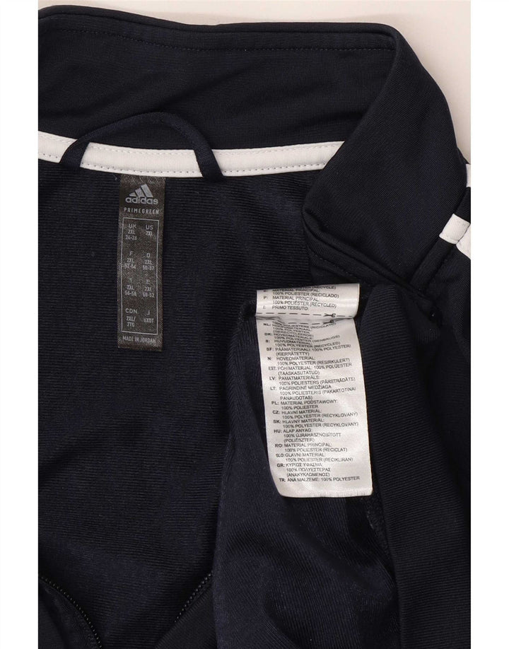 Женский спортивный костюм Adidas Top Jacket UK 24/26 2XL Темно-синий полиэстер