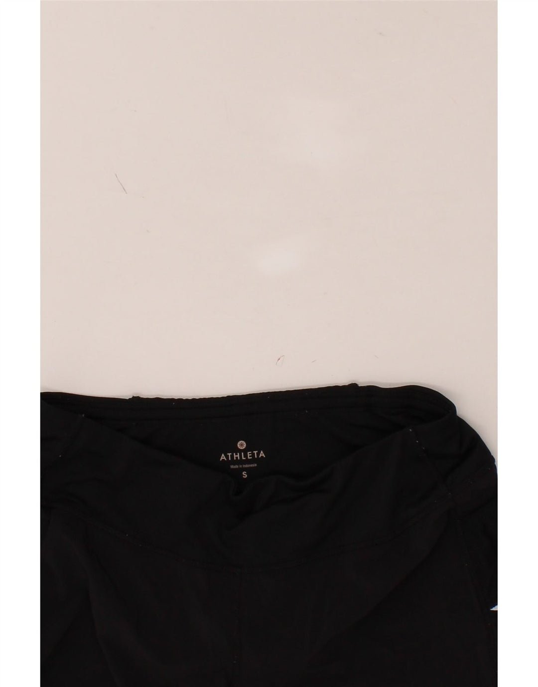 ATHLETA Womens Sport Shorts UK 10 Small  Black Polyester Vintage Athleta and Second-Hand Athleta from Messina Hembry 