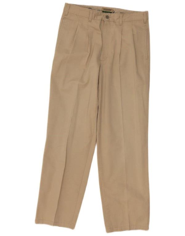 Мужские брюки-чиносы Dockers W33 L31, бежевый хлопок