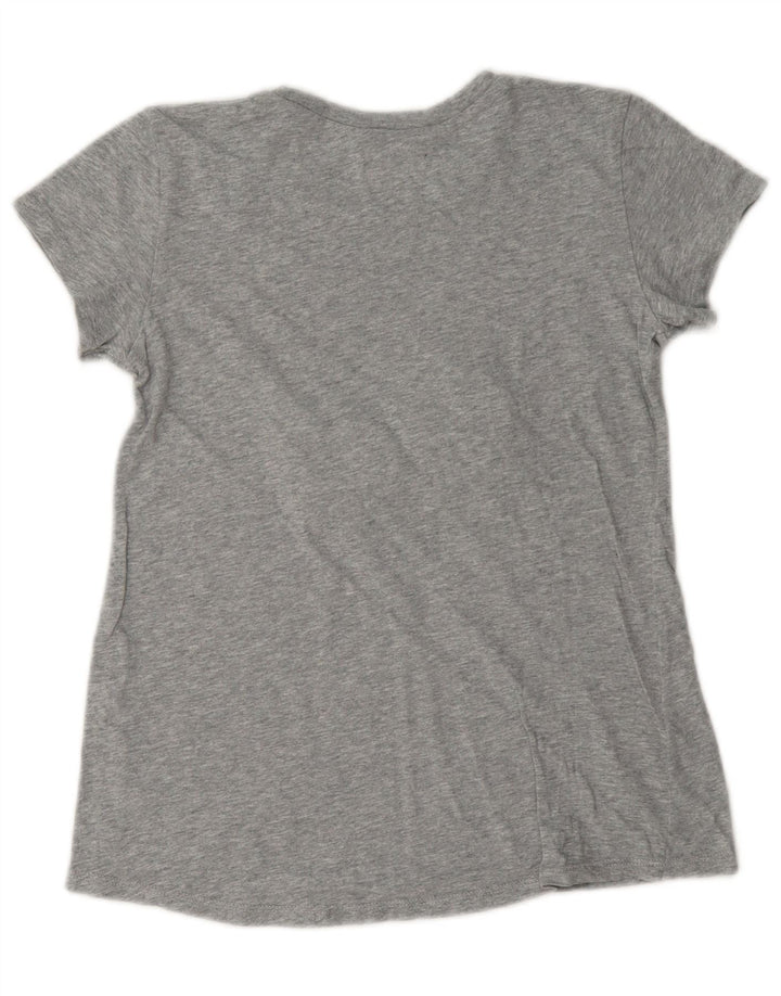 Женская футболка с рисунком Benetton Top UK 12 Medium Grey