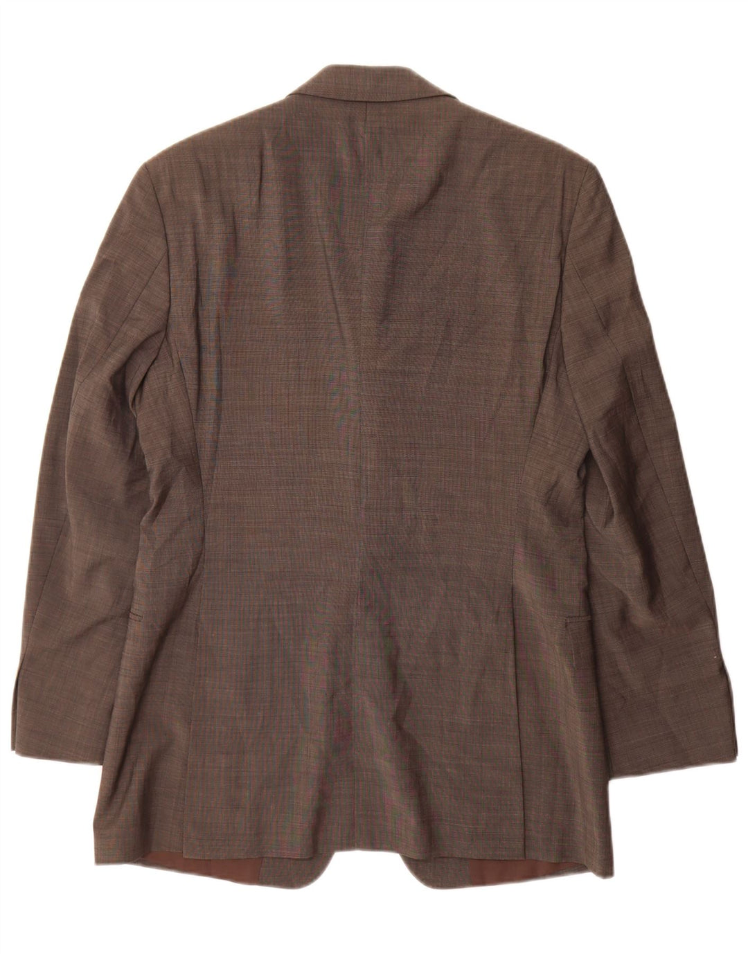 Мужской пиджак Hugo Boss на 3 пуговицах EU 46, маленький серый из натуральной шерсти