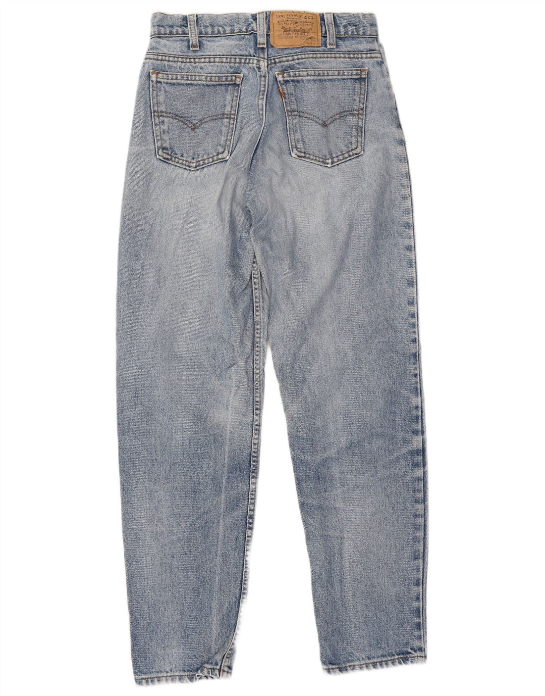 Женские зауженные джинсы LEVI'S W28 L30 Синие, хлопок