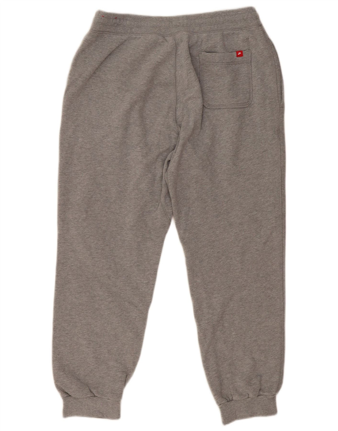 NIKE Mens Tracksuit Trousers Joggers Medium  Grey Flecked Cotton