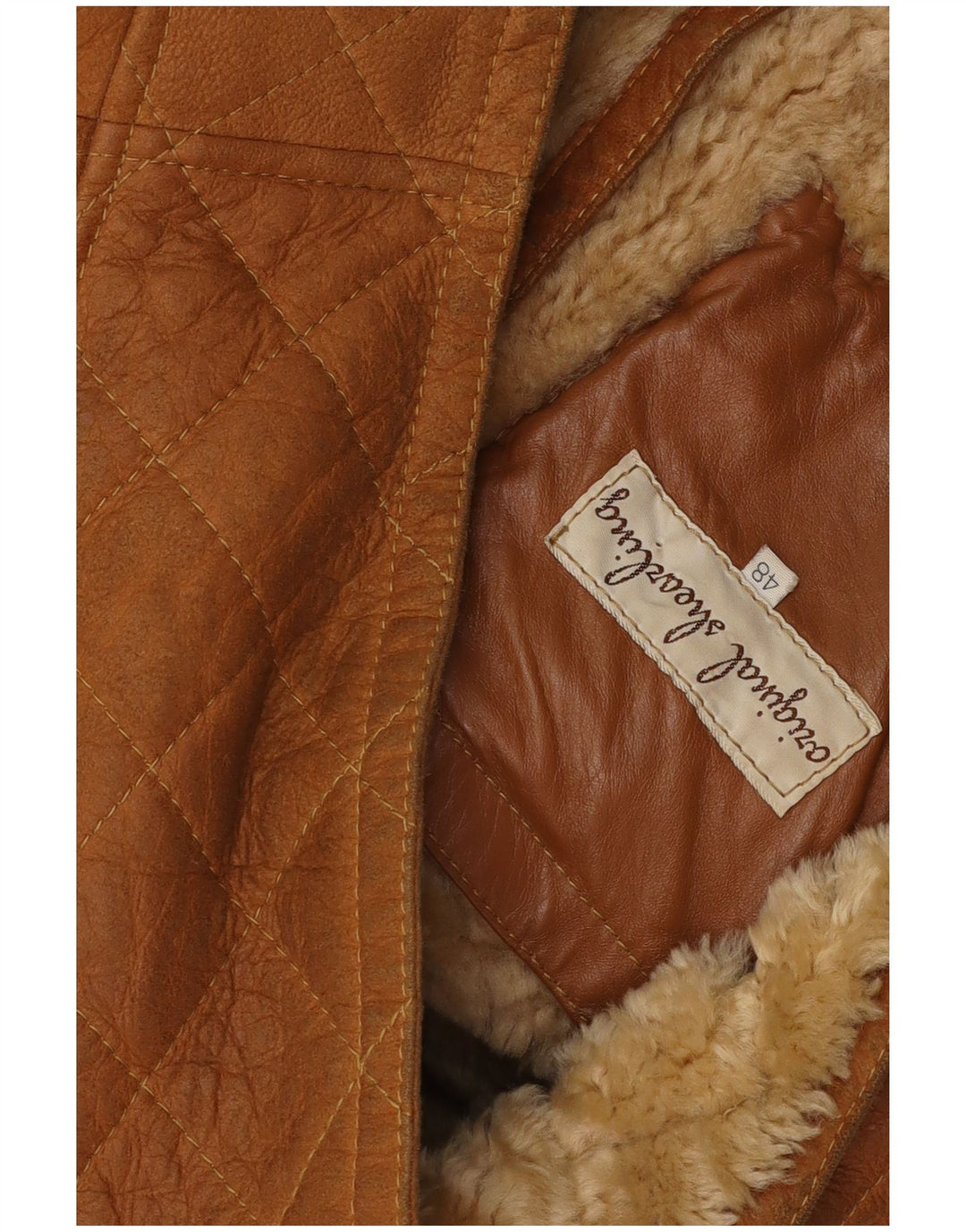Мужская дубленка VINTAGE IT 48 Medium Beige Shearling
