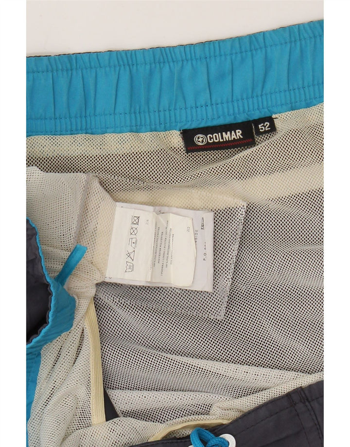 Мужские шорты для плавания Colmar EU 52 XL, темно-синие, полиэстер с цветными блоками