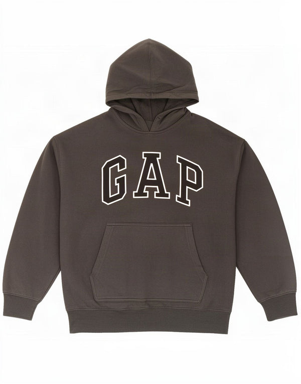 Джемпер с капюшоном Gap Boys с рисунком, 12–13 лет, XL, серый хлопок