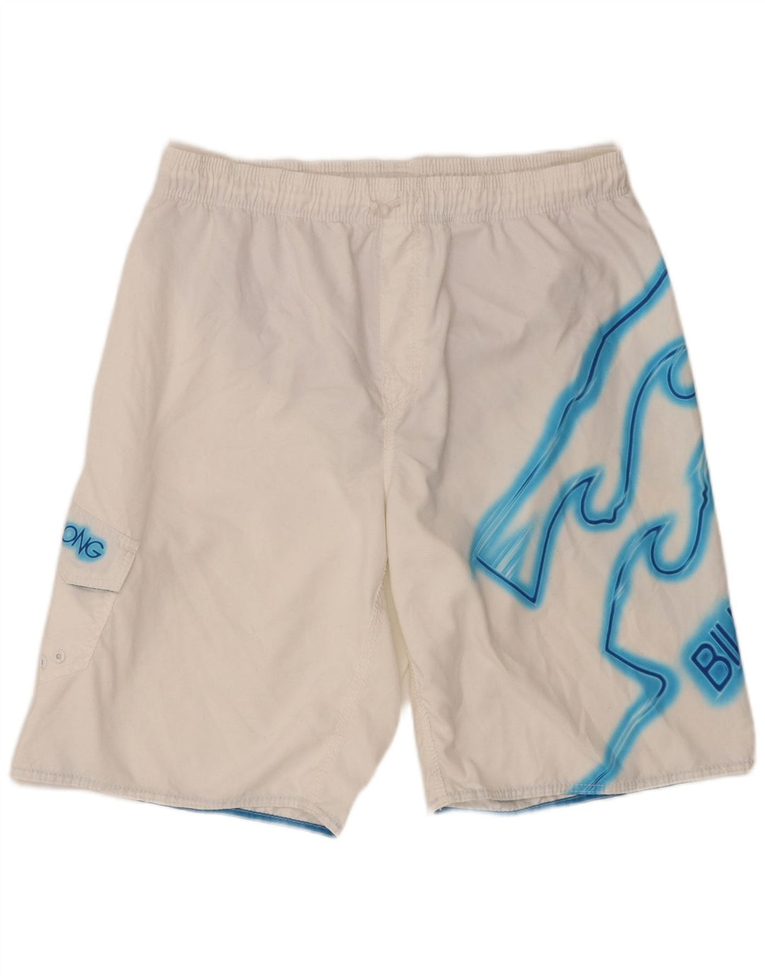 Billabong Мужские шорты для плавания с рисунком 2XL, белый полиэстер