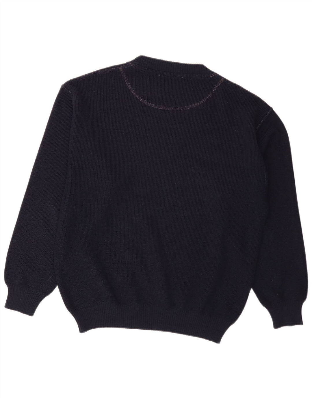 Мужской джемпер Explorer с круглым вырезом IT 50, средний темно-синий, шерсть