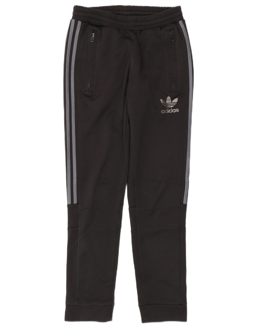 Adidas Мужские спортивные брюки Джоггеры Маленькие черные полиэстер